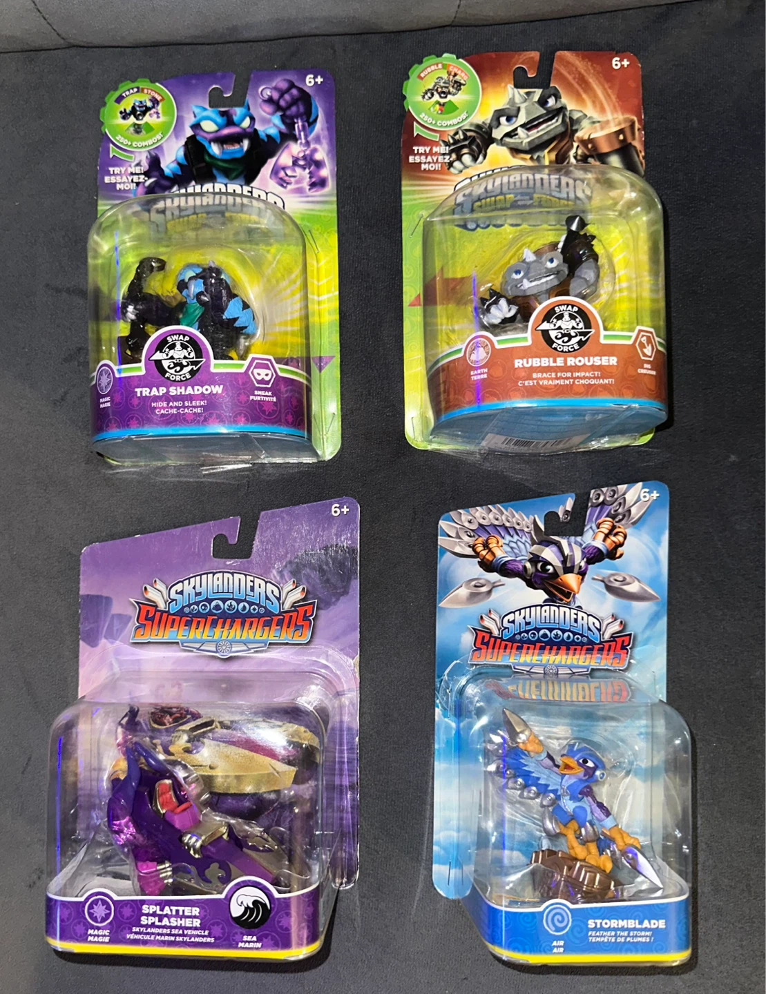 Skylanders lot of 4 NRFP