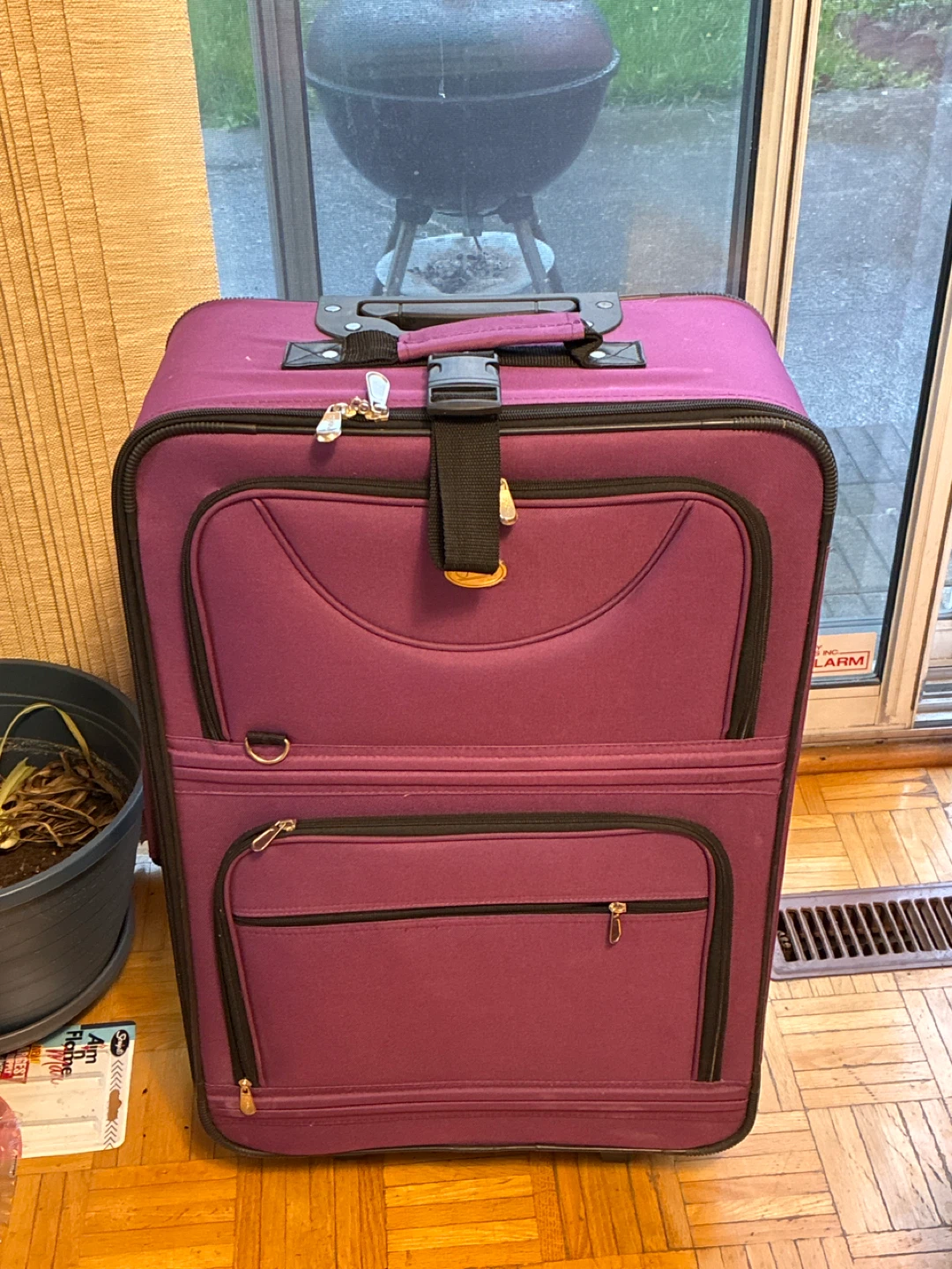 Purple Suitcase