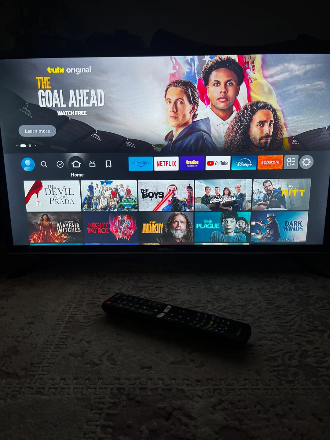 Hitachi 32” TV with Remote - photo 3