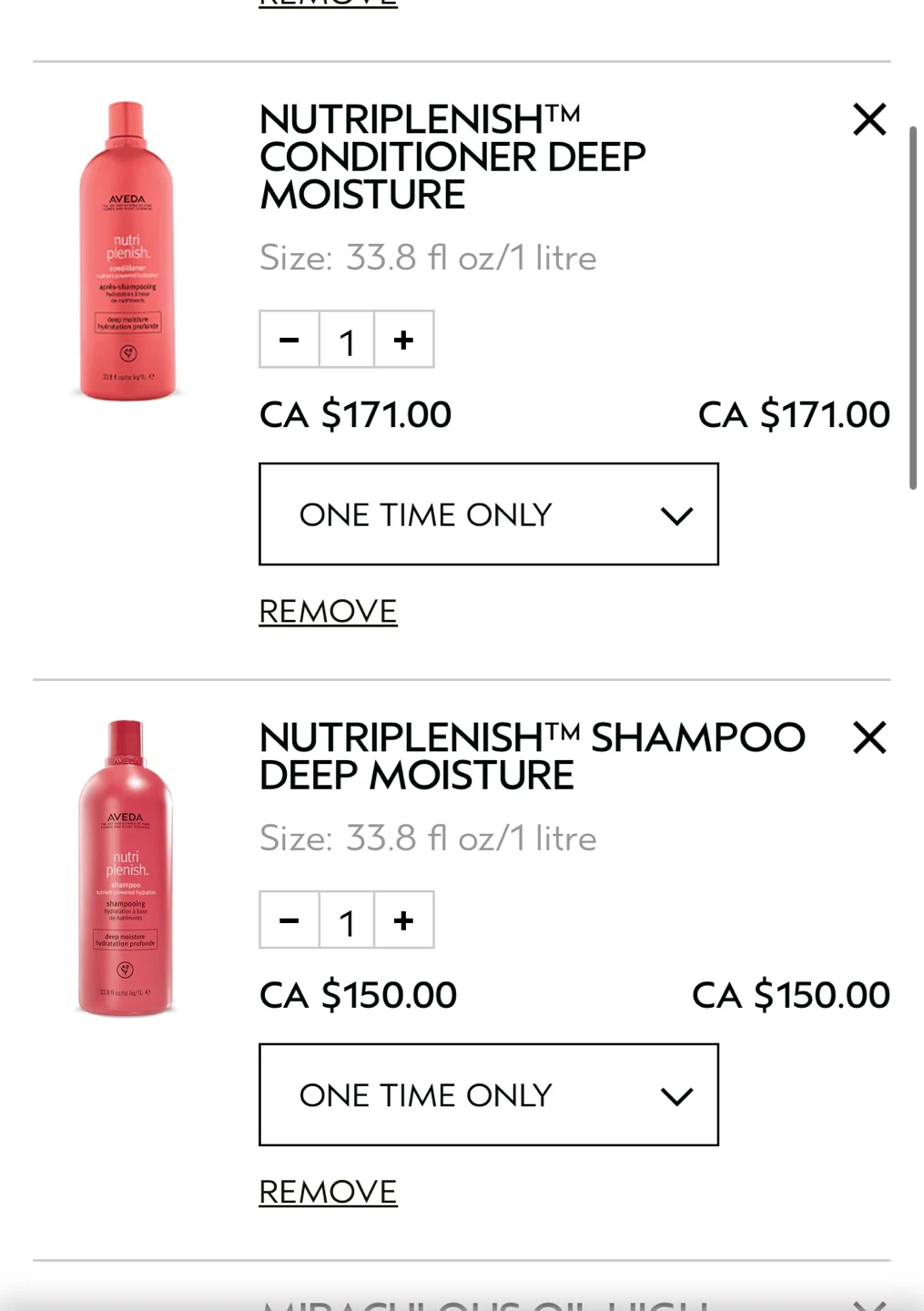 Aveda Litre Shampoo & Conditioner - photo 2