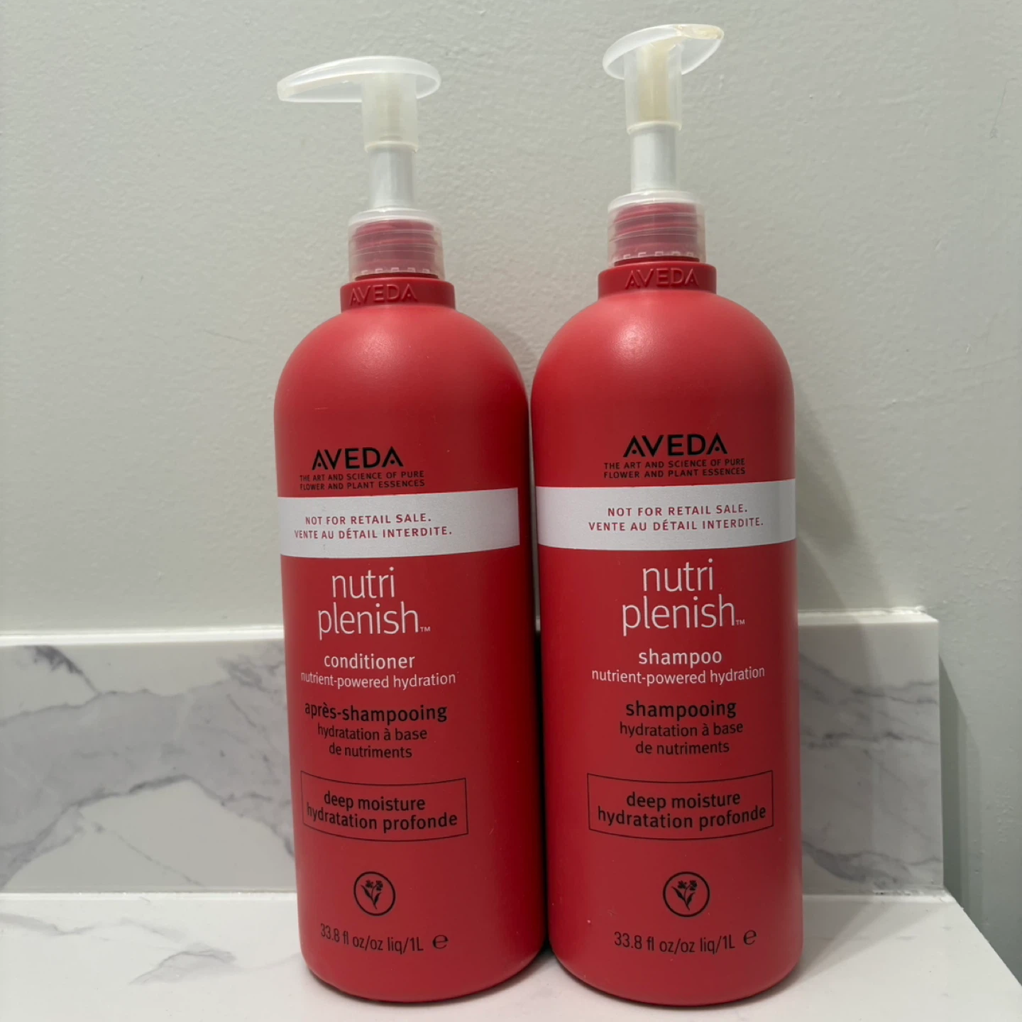 Aveda Litre Shampoo & Conditioner