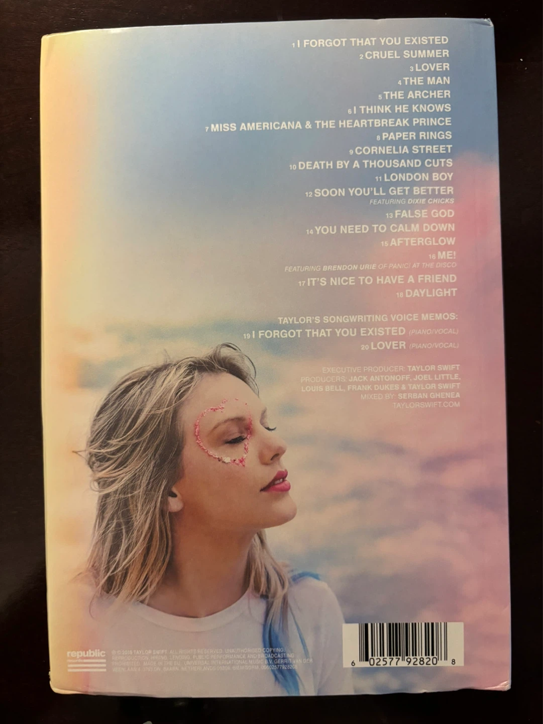 Taylor Swift Lover Deluxe Album Version 2 CD - photo 2