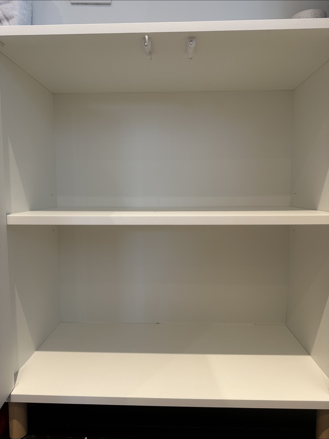 White Cabinet with legs - photo 2