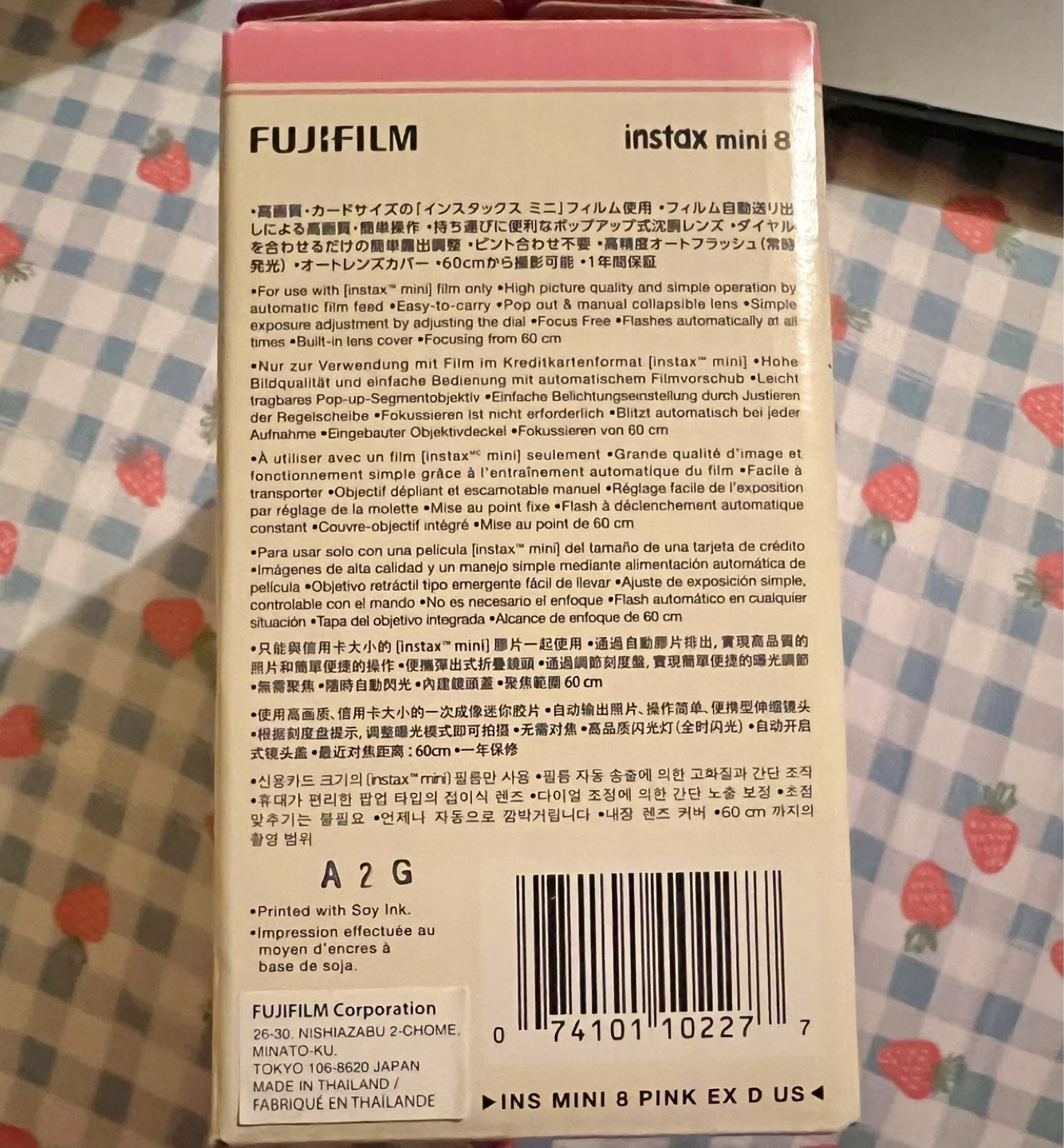 Fujifilm Instax Mini 8 Instant Camera - Pink - photo 4