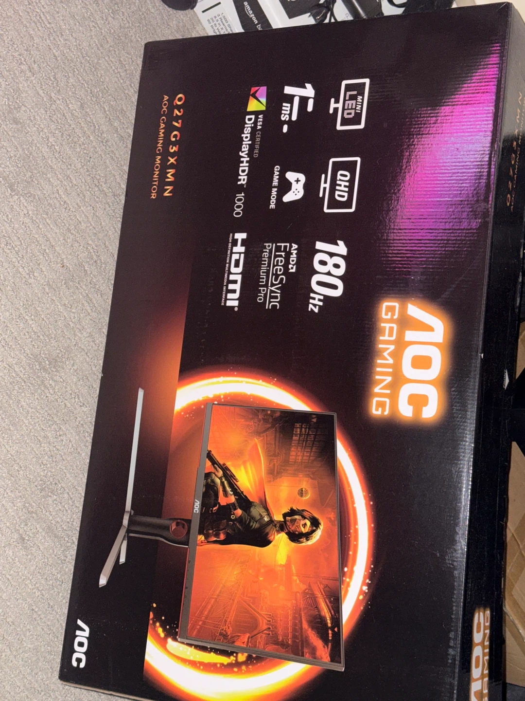 AOC Q27G2XMN Monitor