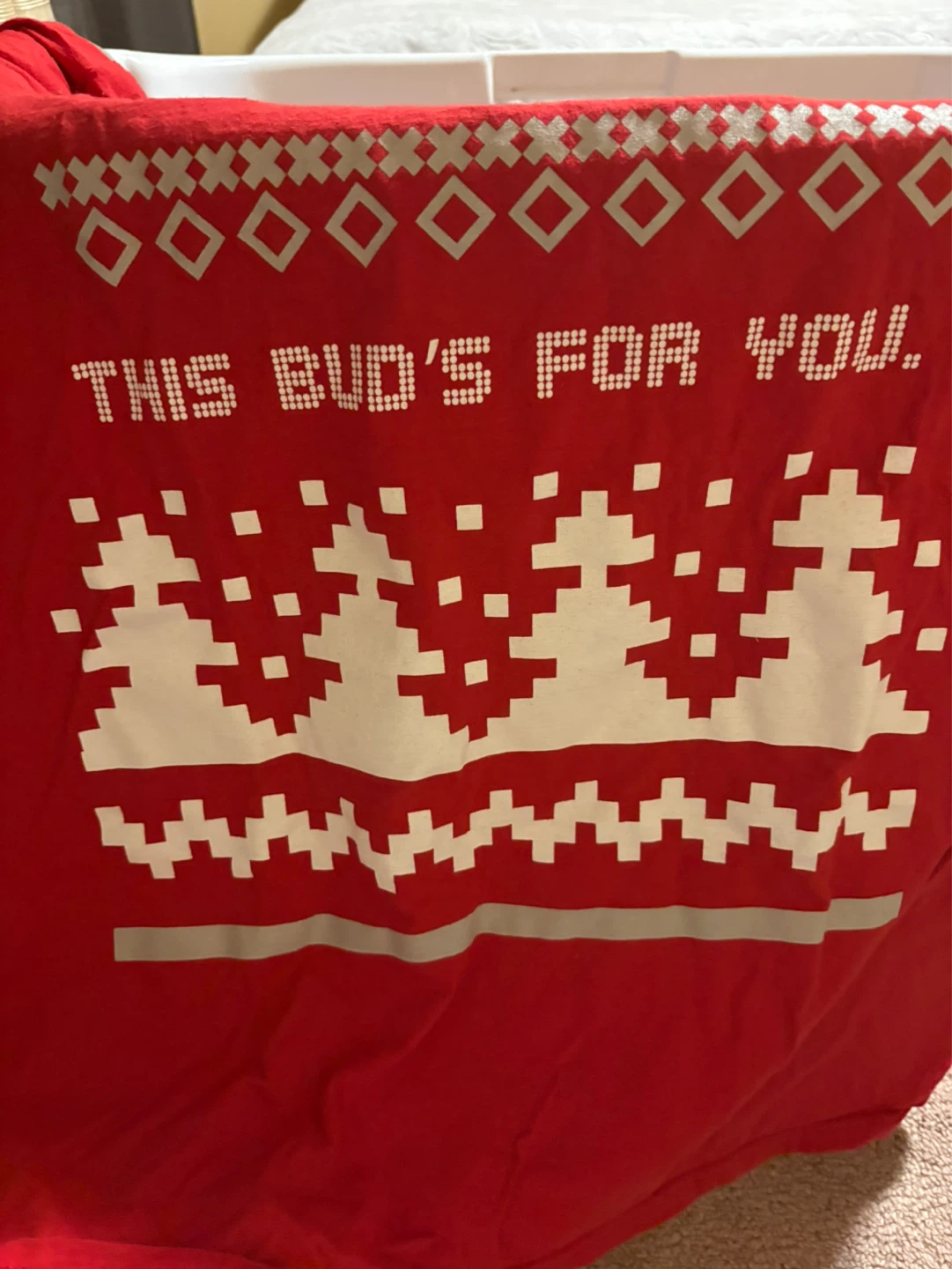 Budweiser Christmas T-Shirt - photo 2