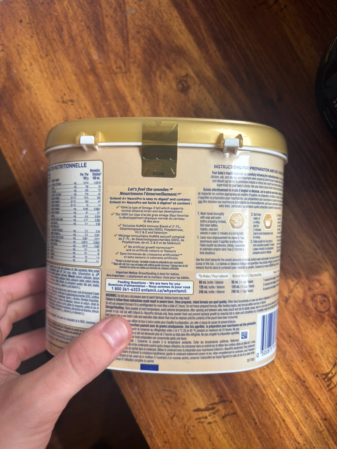 Enfamil A+ Neuro Pro Infant Formula 300g - photo 2