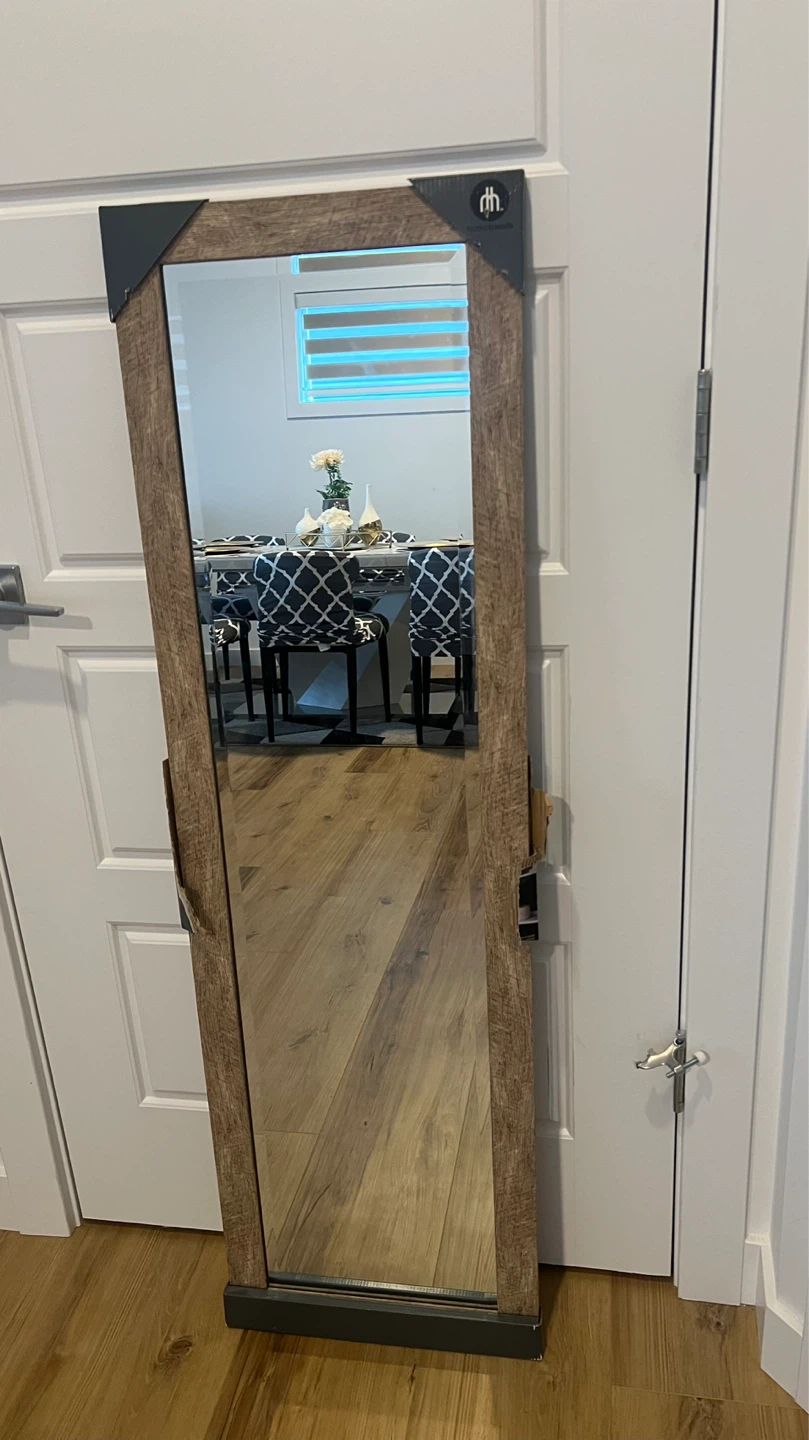 Rustic Standing Mirror