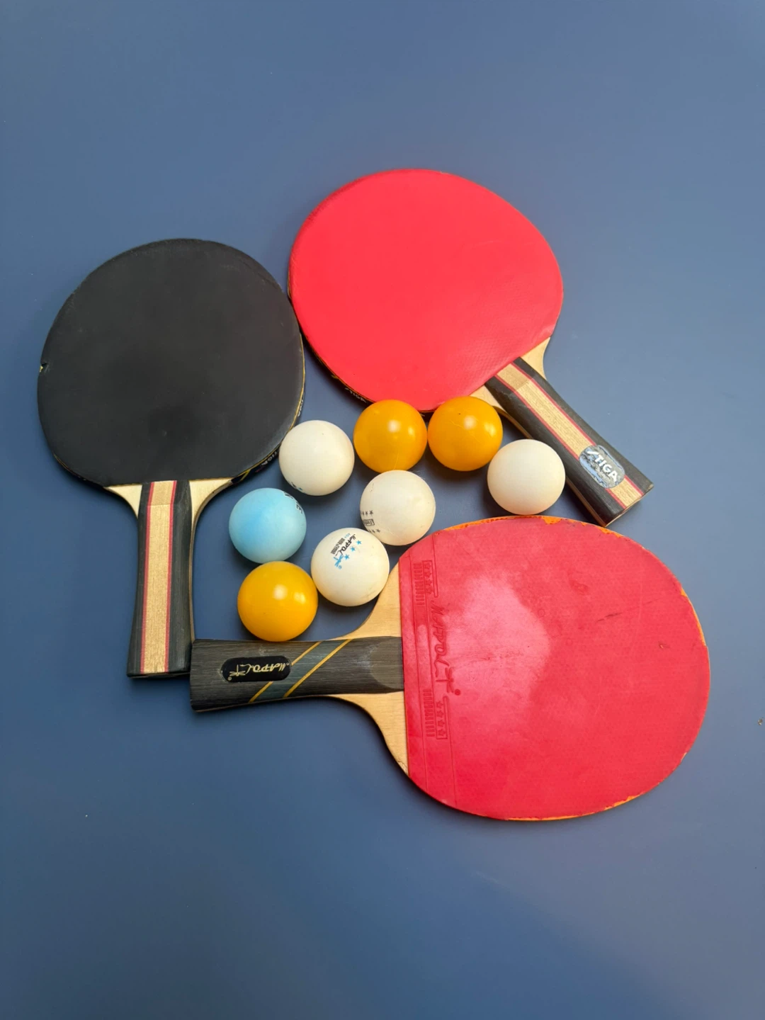 JOOLA Indoor/Outdoor Table Tennis Table with Paddles and Balls