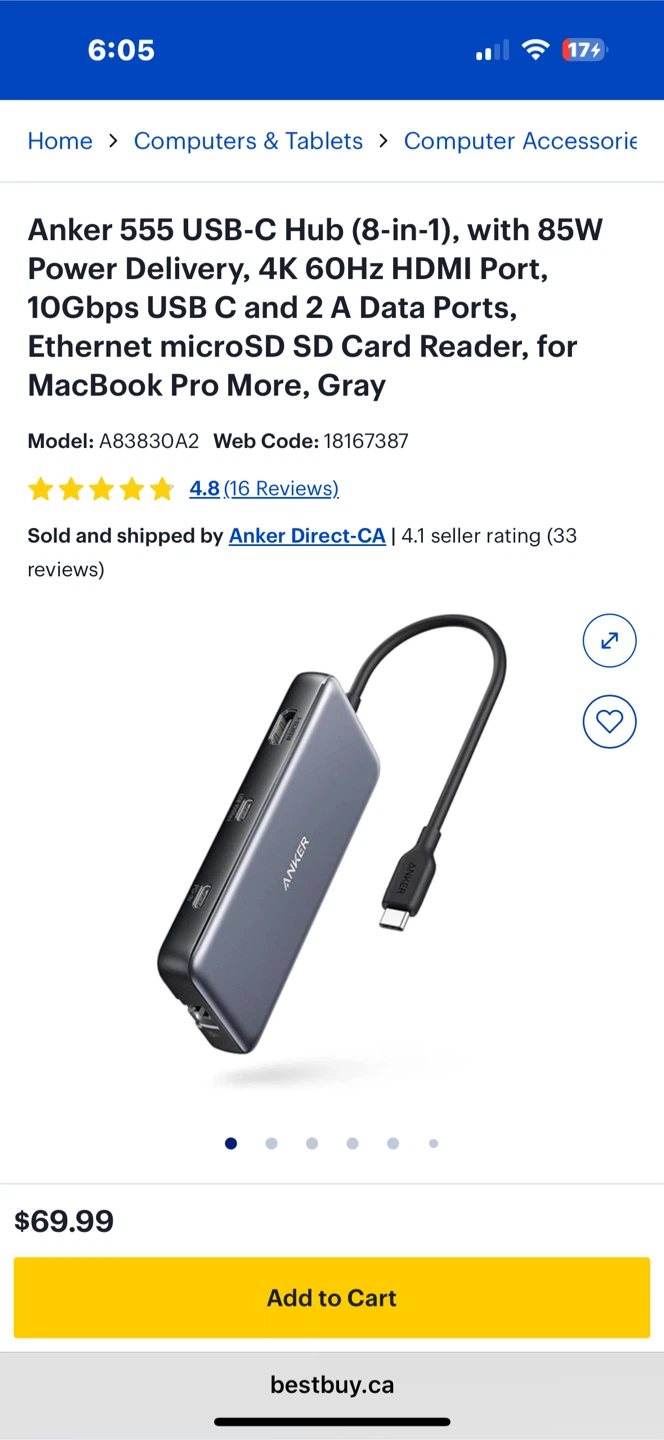 Anker PowerExpand 8-in-1 USB-C PD Media Hub