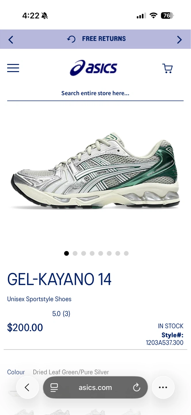 Asics Gel-Kayano 14 - photo 5