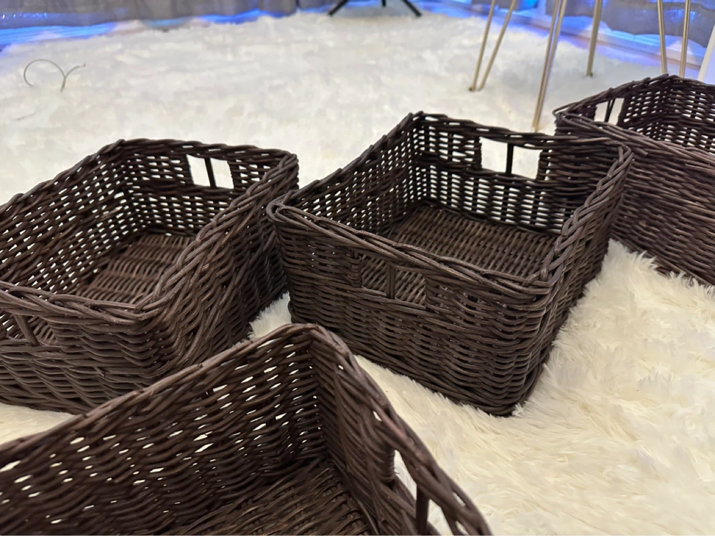 Set of 4 Woven Storage Baskets - photo 3