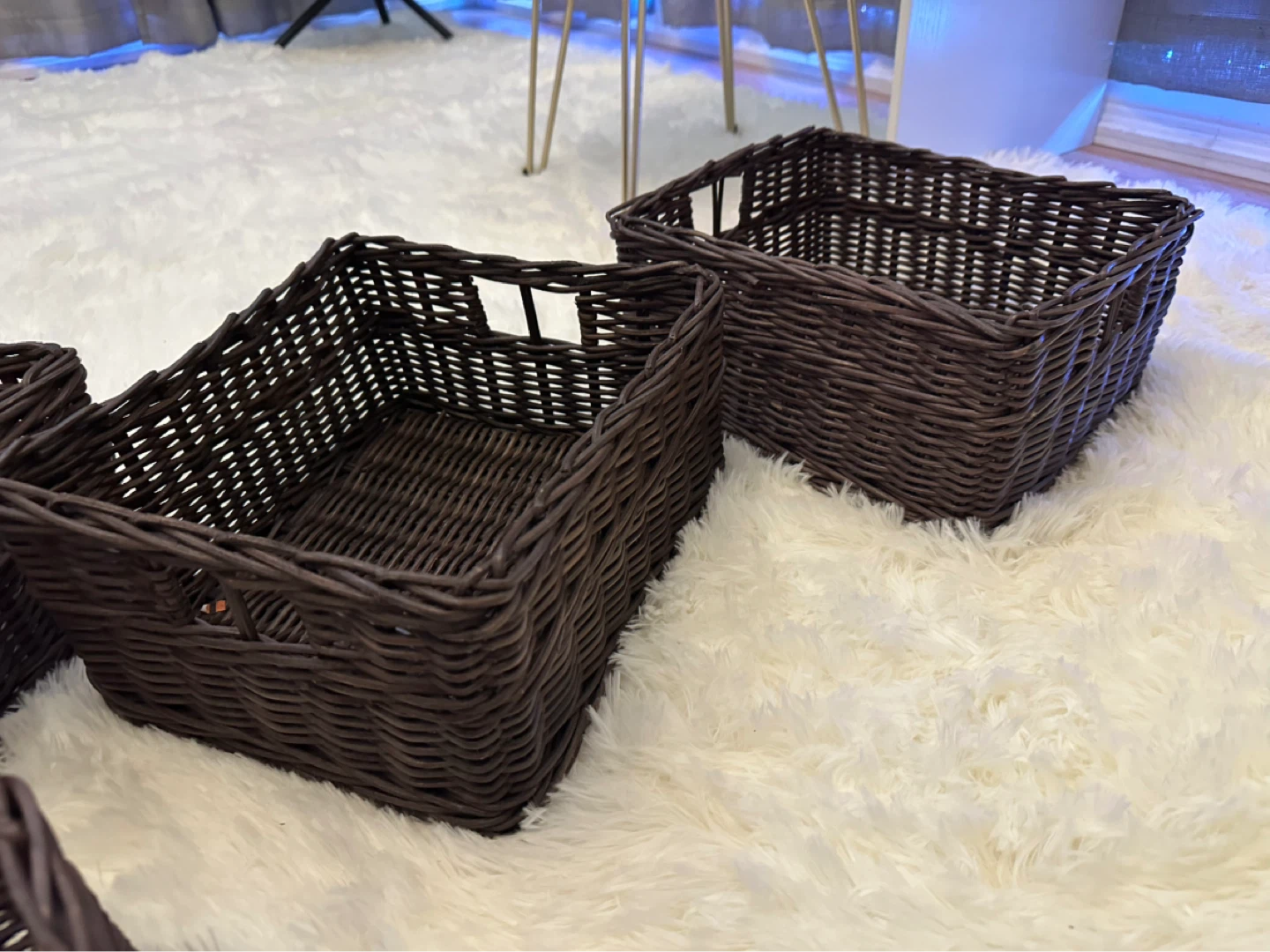 Set of 4 Woven Storage Baskets - photo 2