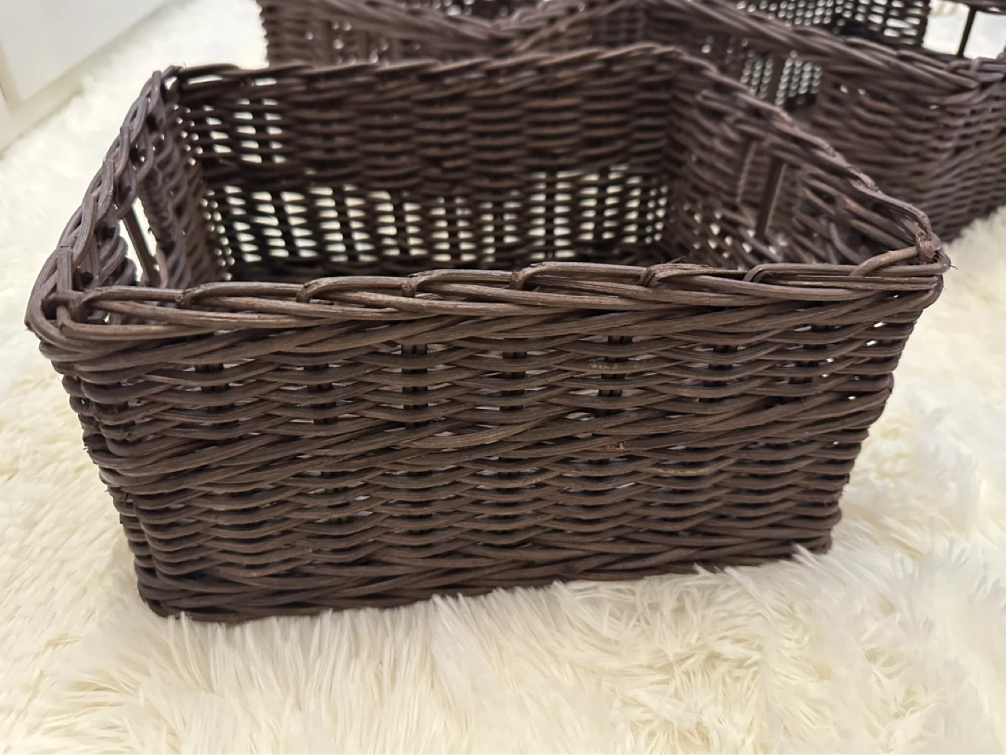 Set of 4 Woven Storage Baskets - photo 4