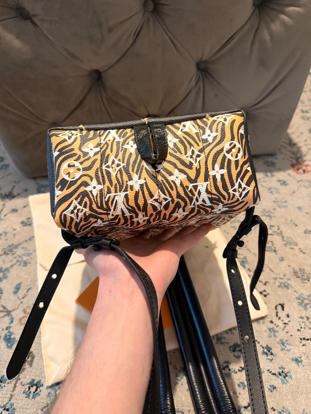 Louis Vuitton Monogram Tiger Leopard Mini Backpack - photo 4