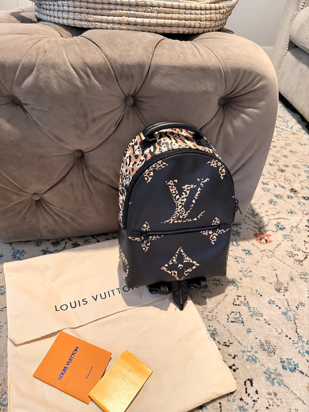 Louis Vuitton Monogram Tiger Leopard Mini Backpack