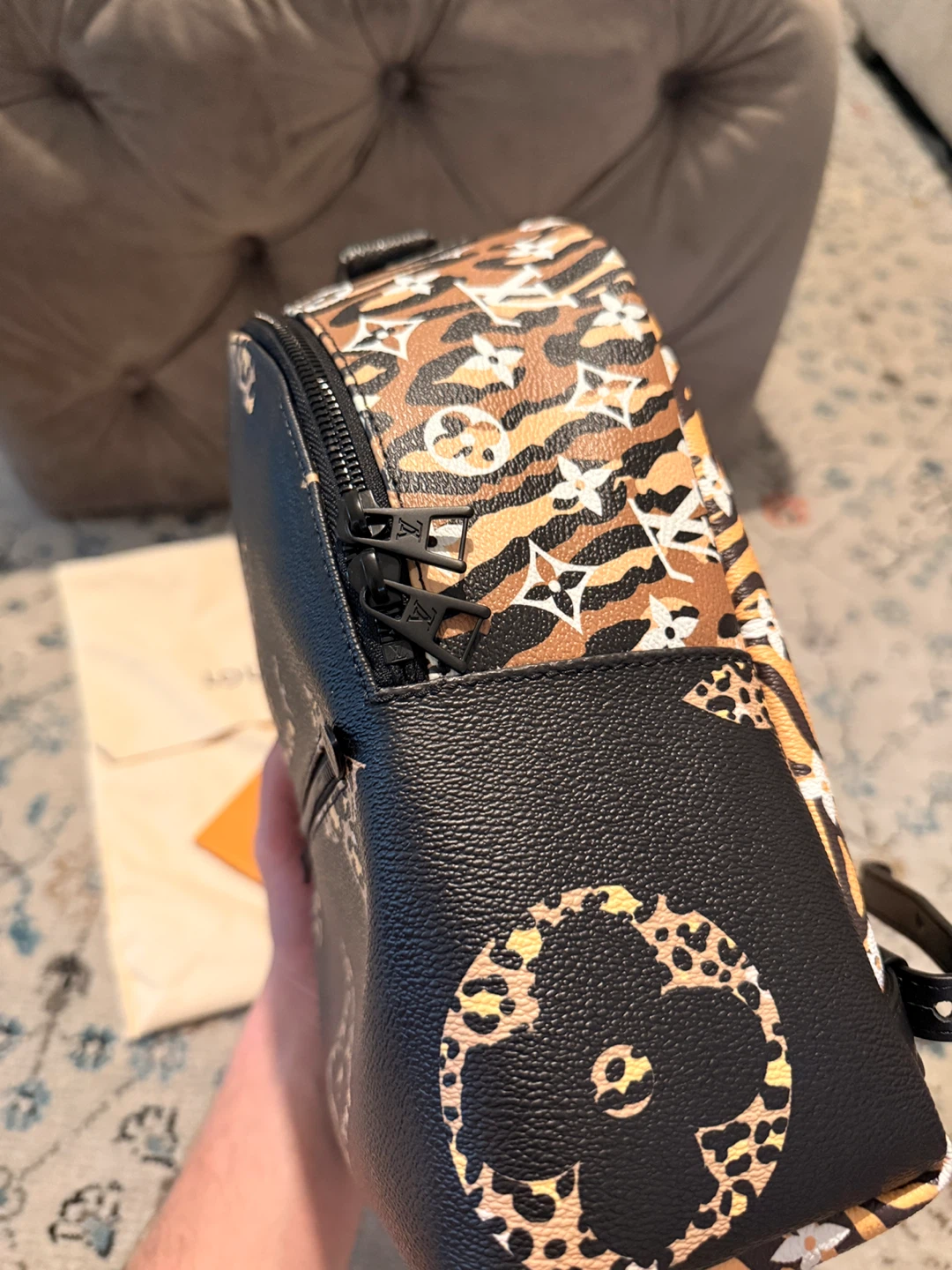 Louis Vuitton Monogram Tiger Leopard Mini Backpack - photo 5