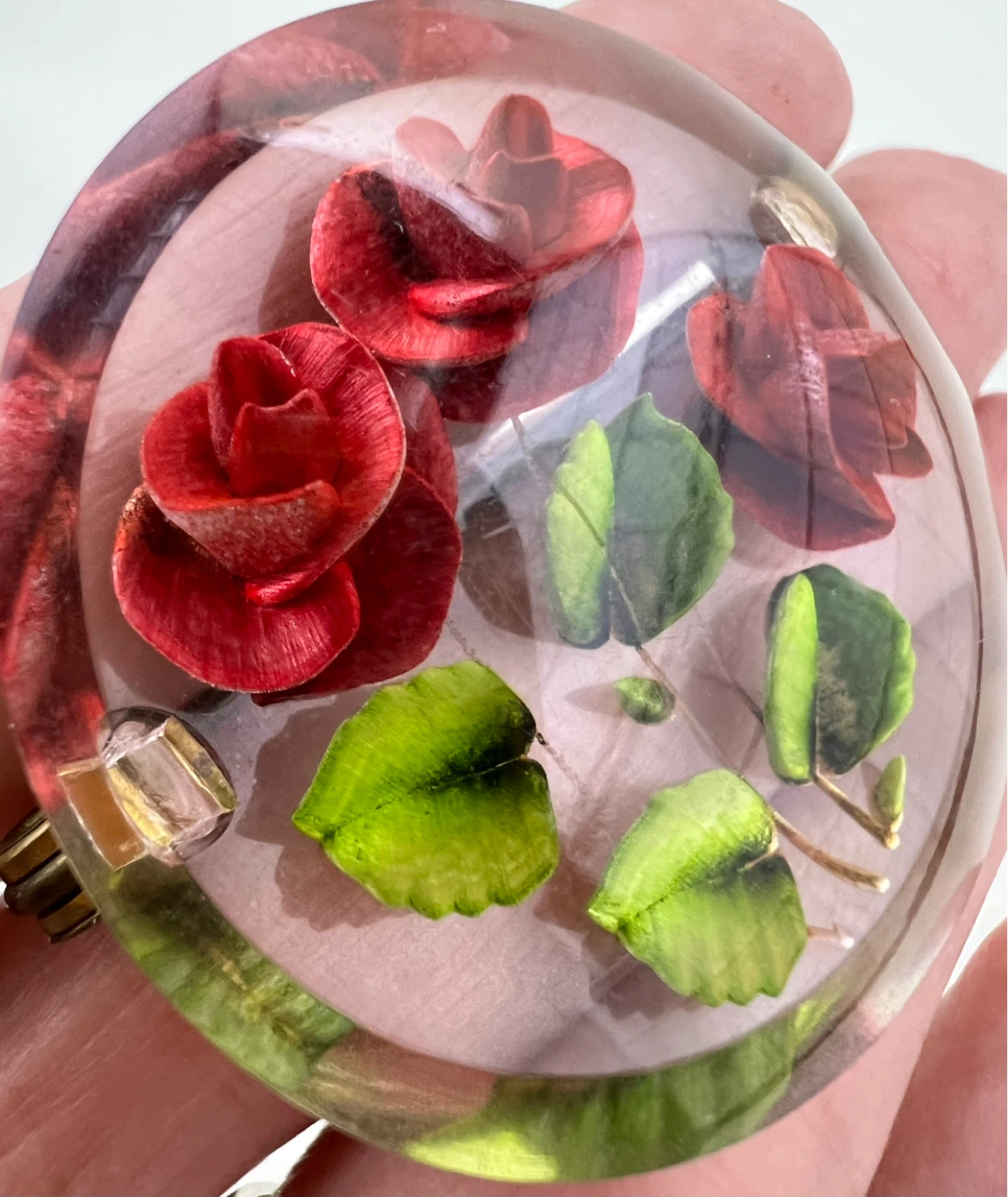 Vintage Lucite Brooch - photo 4
