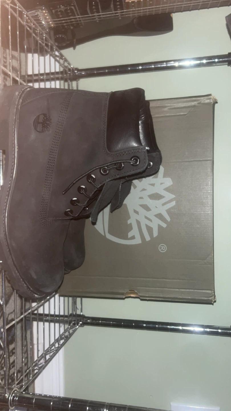 Timberland Black Suede Boots