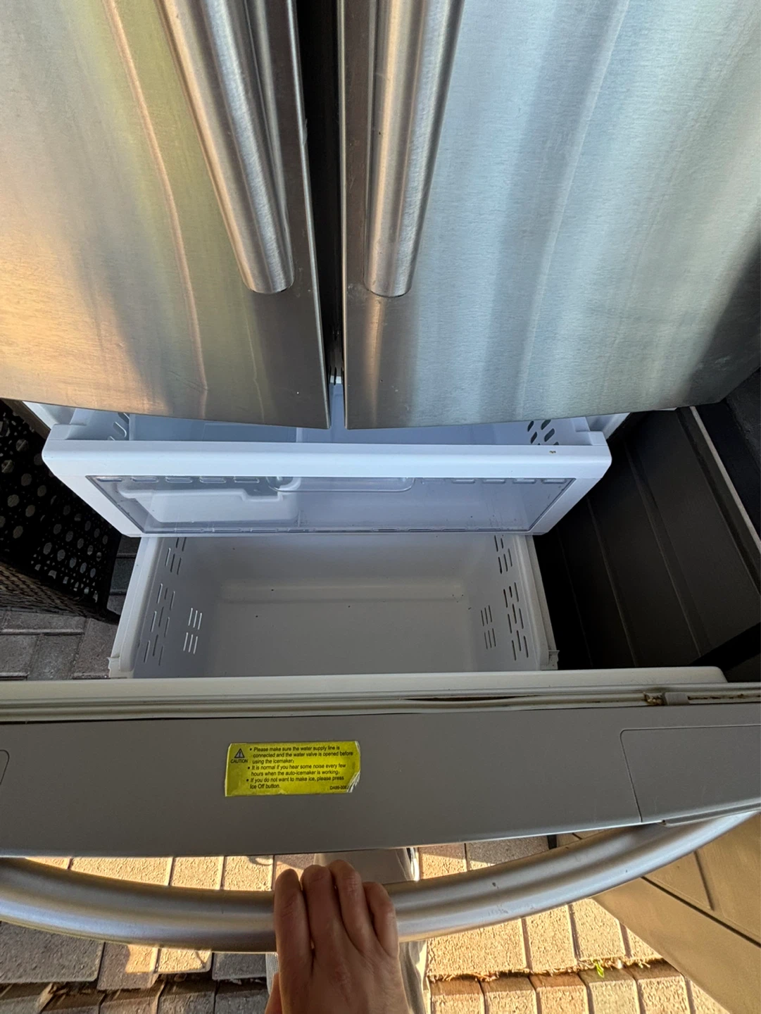 Samsung RF197ACRS Stainless Steel French Door Refrigerator - photo 2