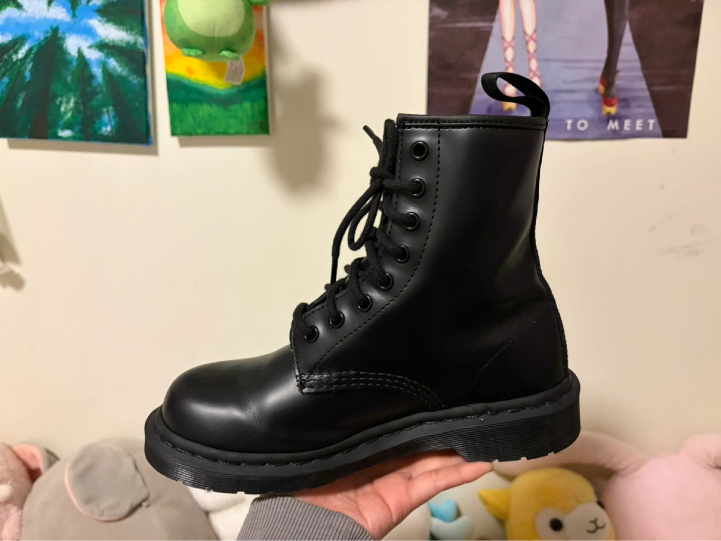 Dr. Martens 1460 Mono Black Leather Boots - photo 5