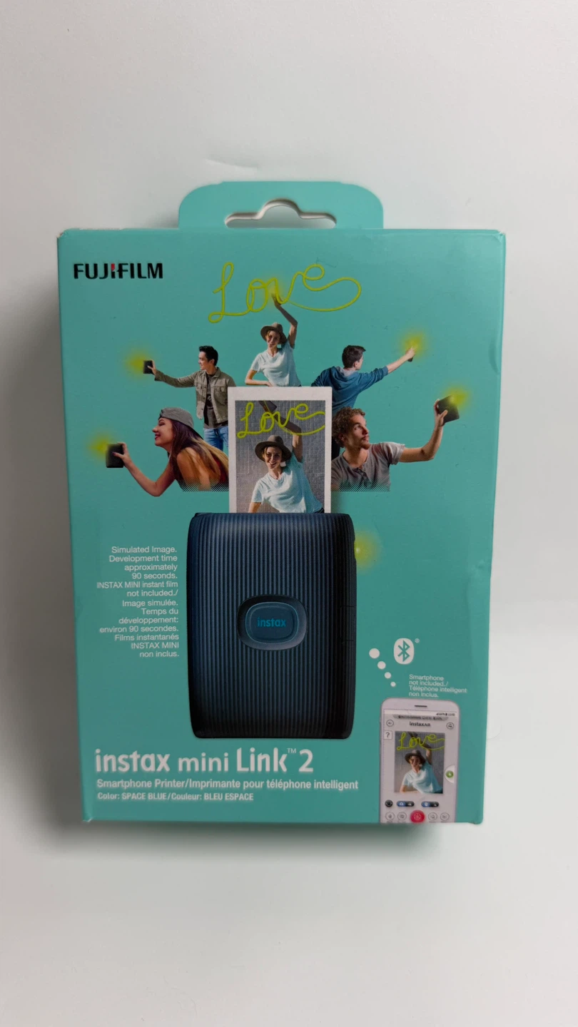 Fujifilm Instax Mini Link 2 Smartphone Printer - Space Blue - photo 2
