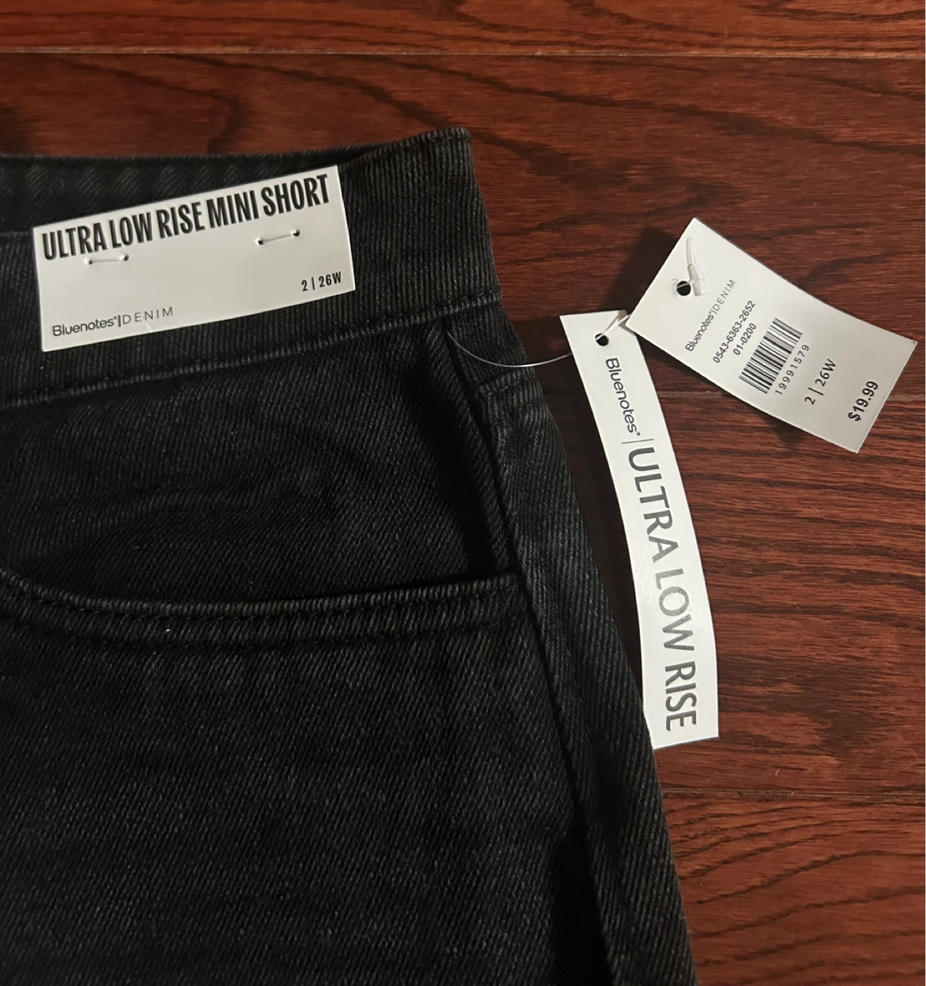Bluenotes ultra low rise mini shorts - photo 3