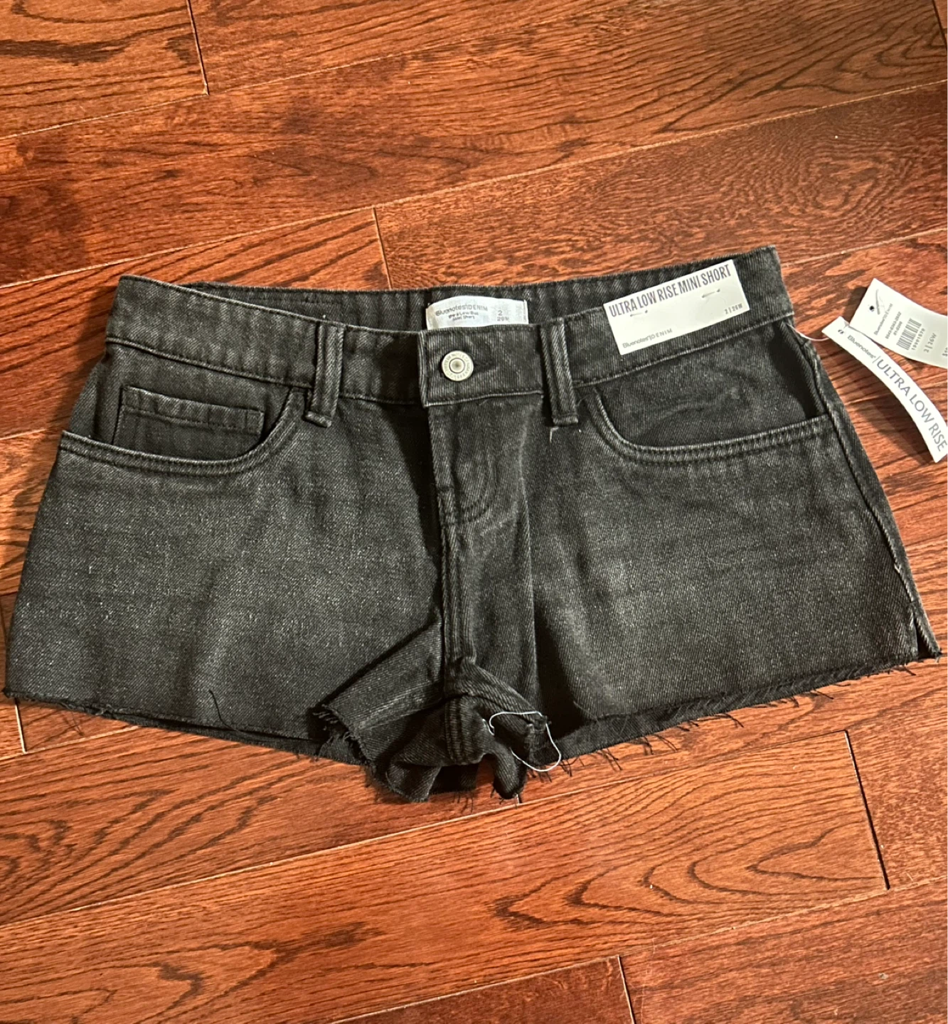 Bluenotes ultra low rise mini shorts