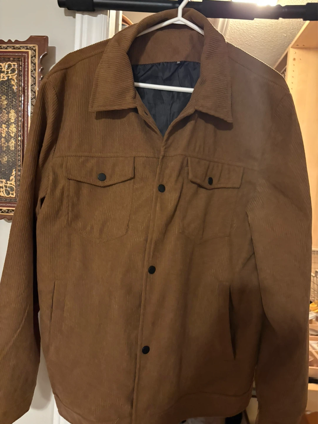 Brown Corduroy Jacket XL