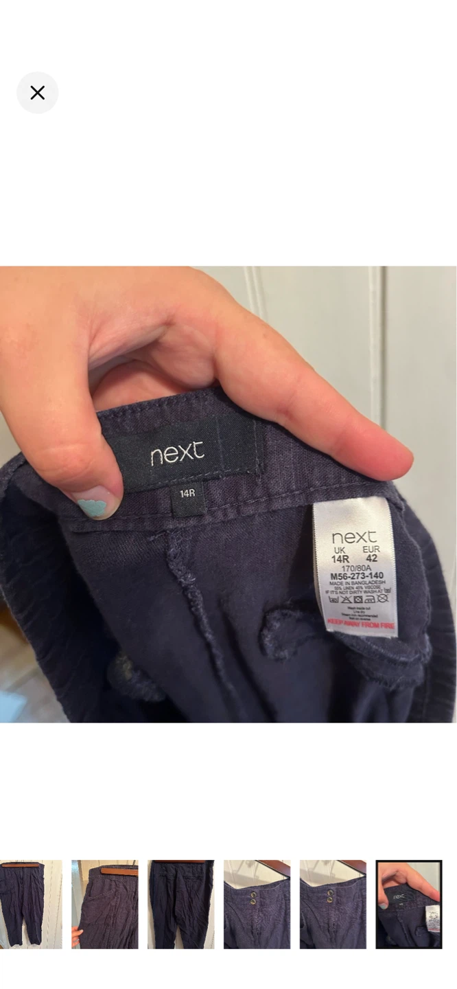 Next linen pants - photo 5