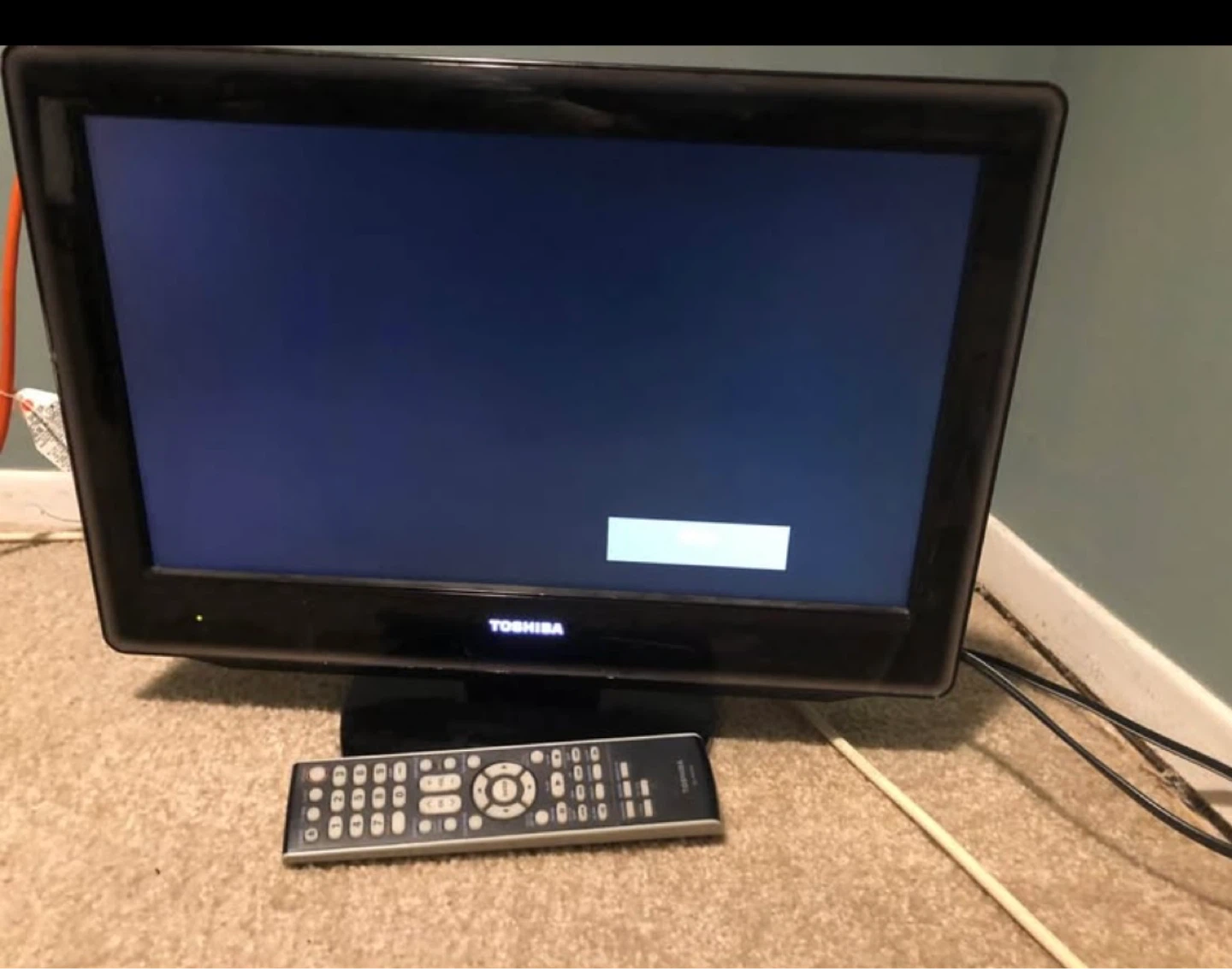 Toshiba 19 inch LCD TV with DVD Player
