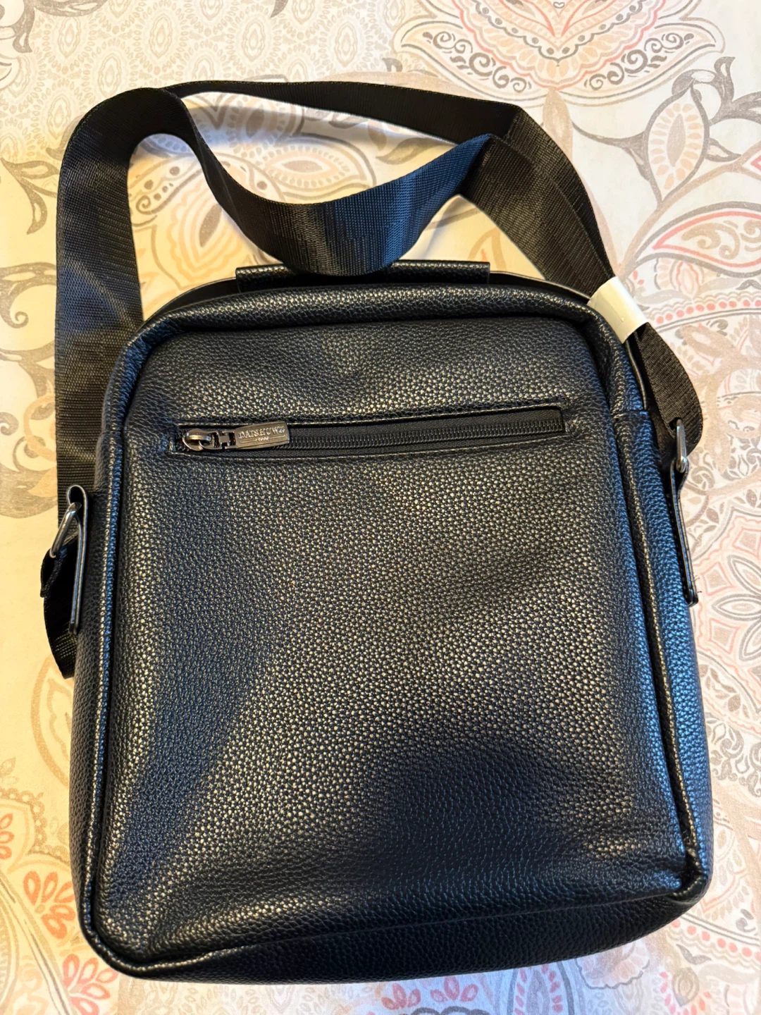 Black Leather Crossbody Bag - photo 2