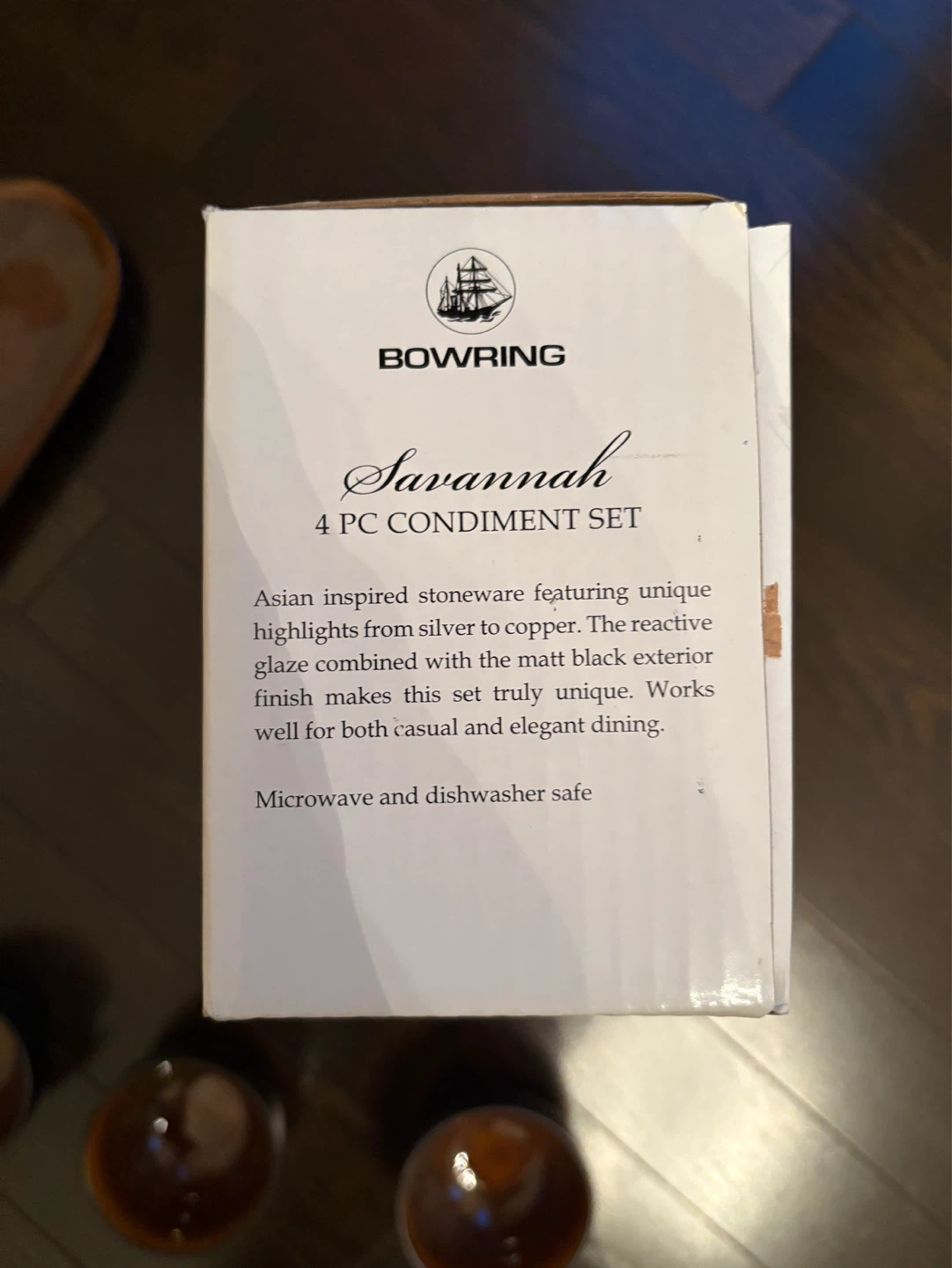 Bowring Savannah 4 Piece Condiment Set - photo 4