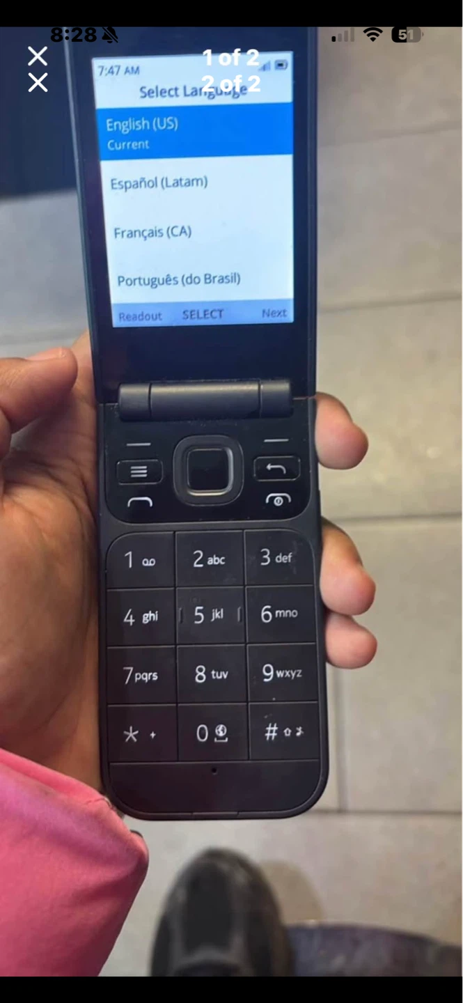 Nokia 2720 Flip Phone - Verizon