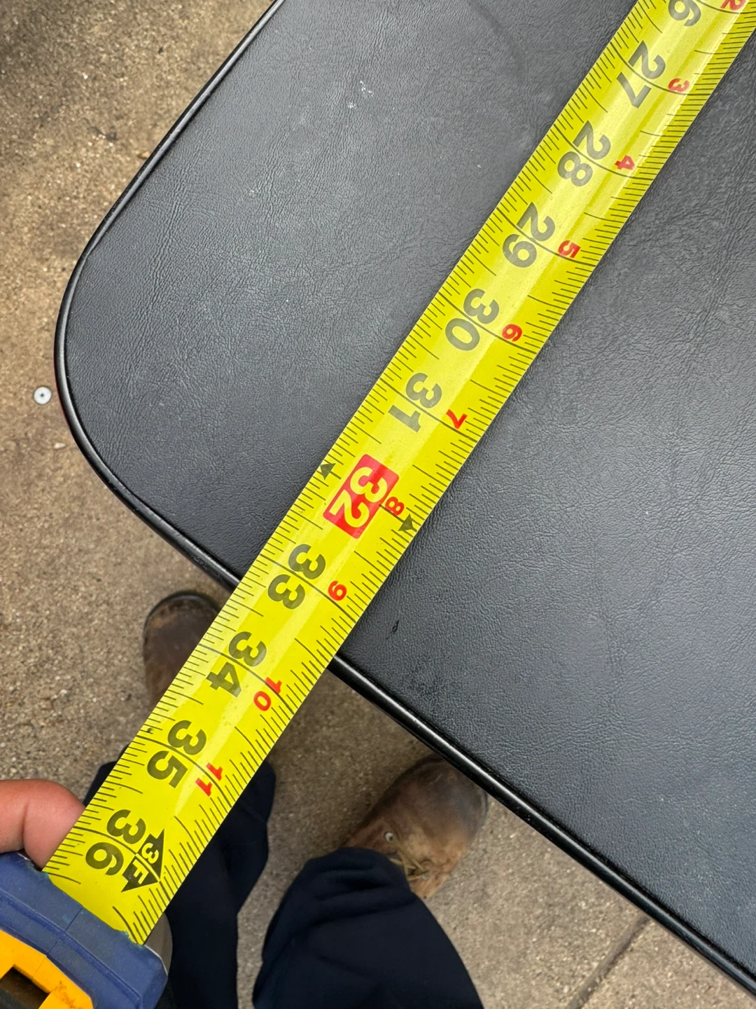 Black Folding Card Table - Approx. 33" x 33" - photo 4