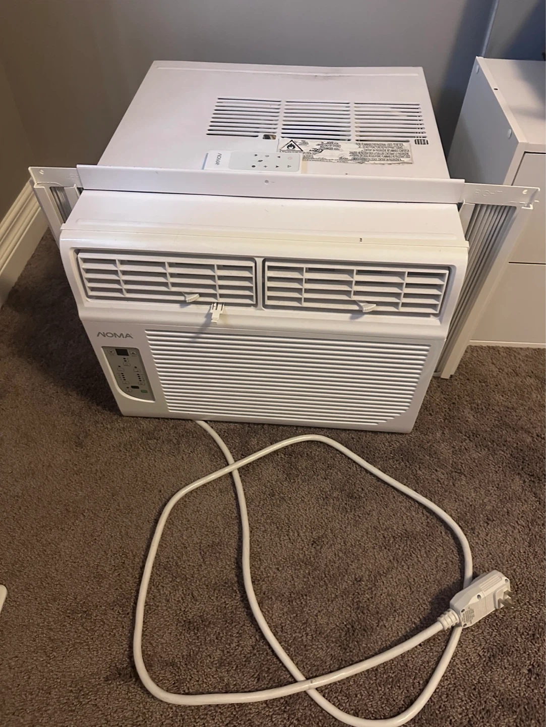 NOMA Digital 4-Way Window Air Conditioner 8,000 BTU