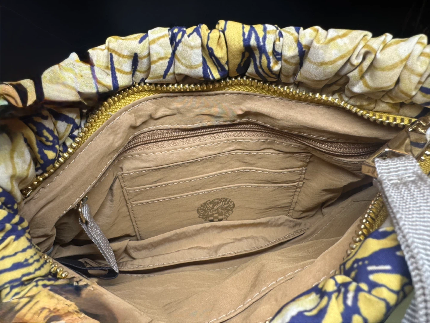 Vince Camuto Yellow & Blue Floral Clutch Bag - photo 3