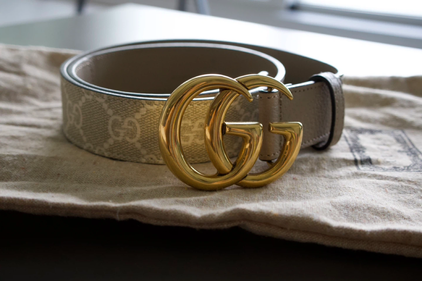 Gucci GG Double G Buckle Belt