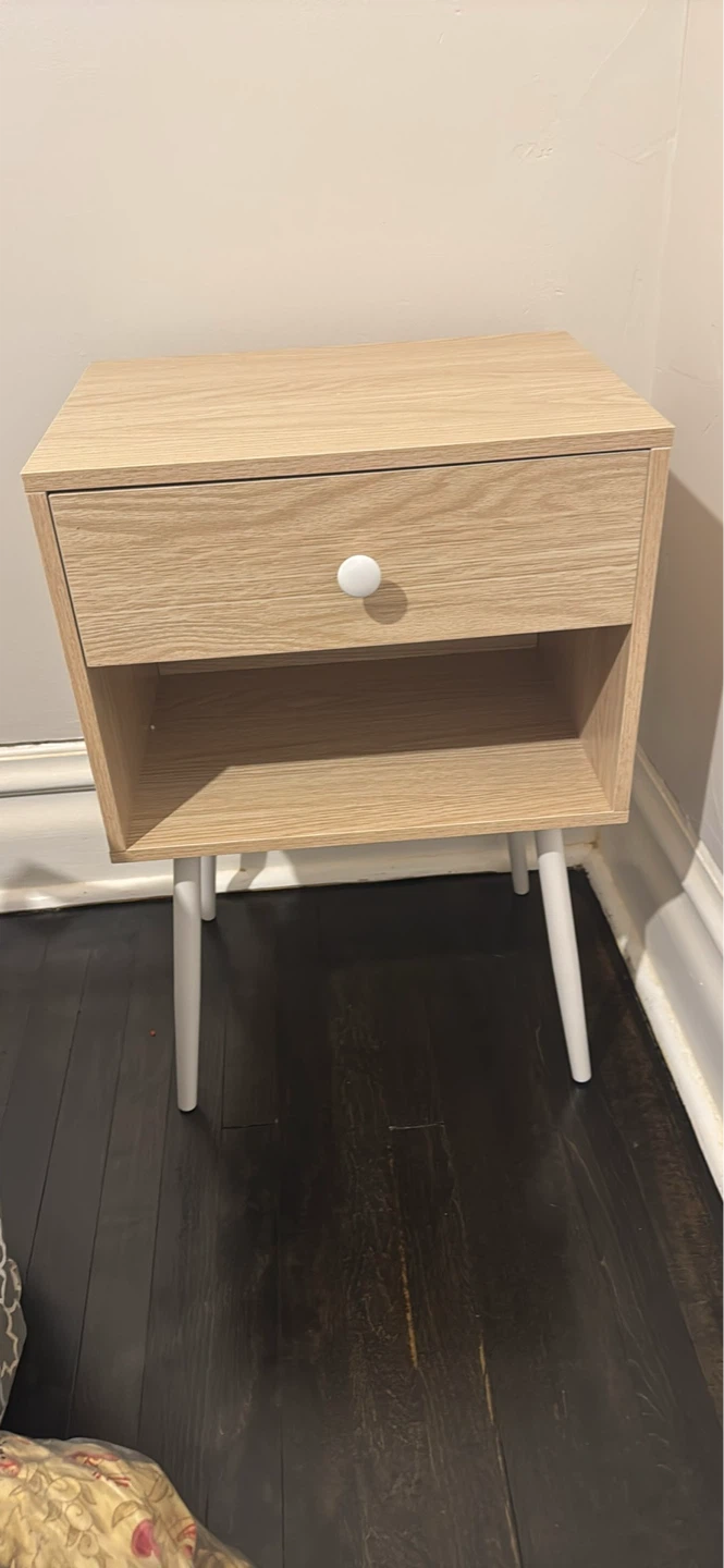Kempst Nightstand Light Oak BRAND NEW