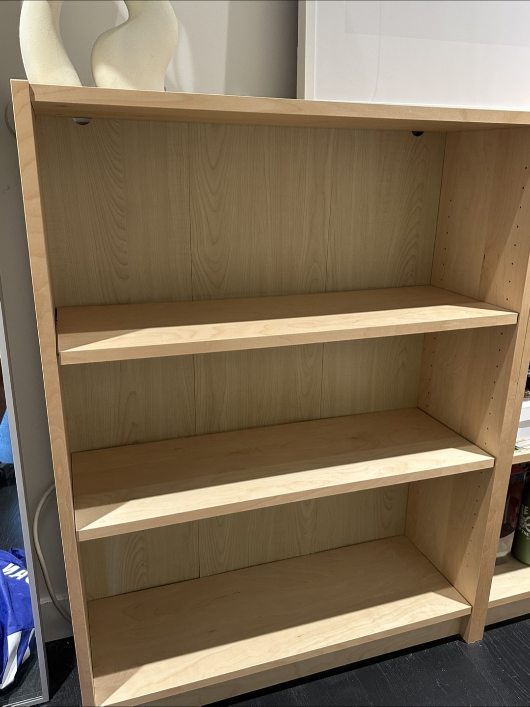 Light Wood Bookshelf