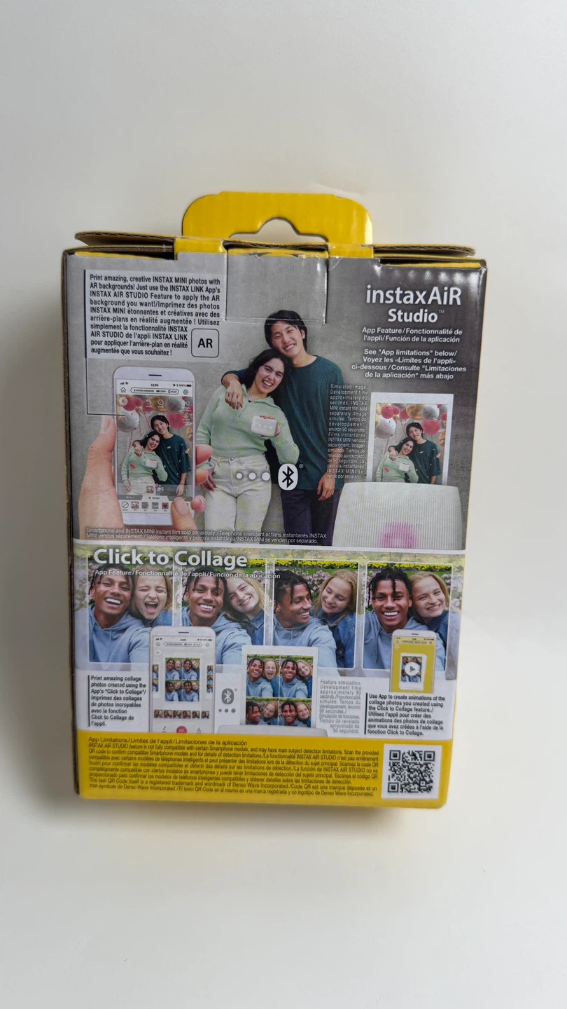 Fujifilm Instax Mini Link 3 Smartphone Printer - Clay White - photo 3