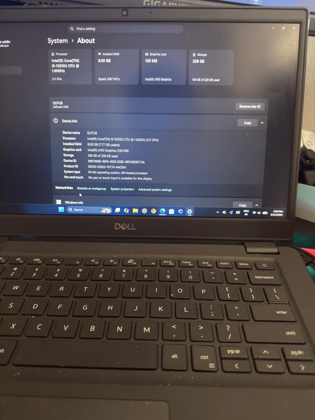 Dell Latitude 3410 Laptop - Intel Core i5 10th gen - photo 2