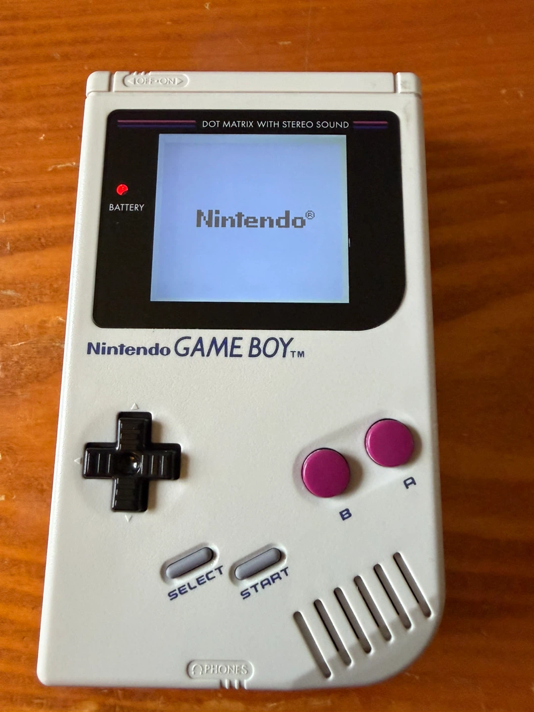 Nintendo Game Boy Original - upgraded DMG-01 with Pokémon Green - photo 3