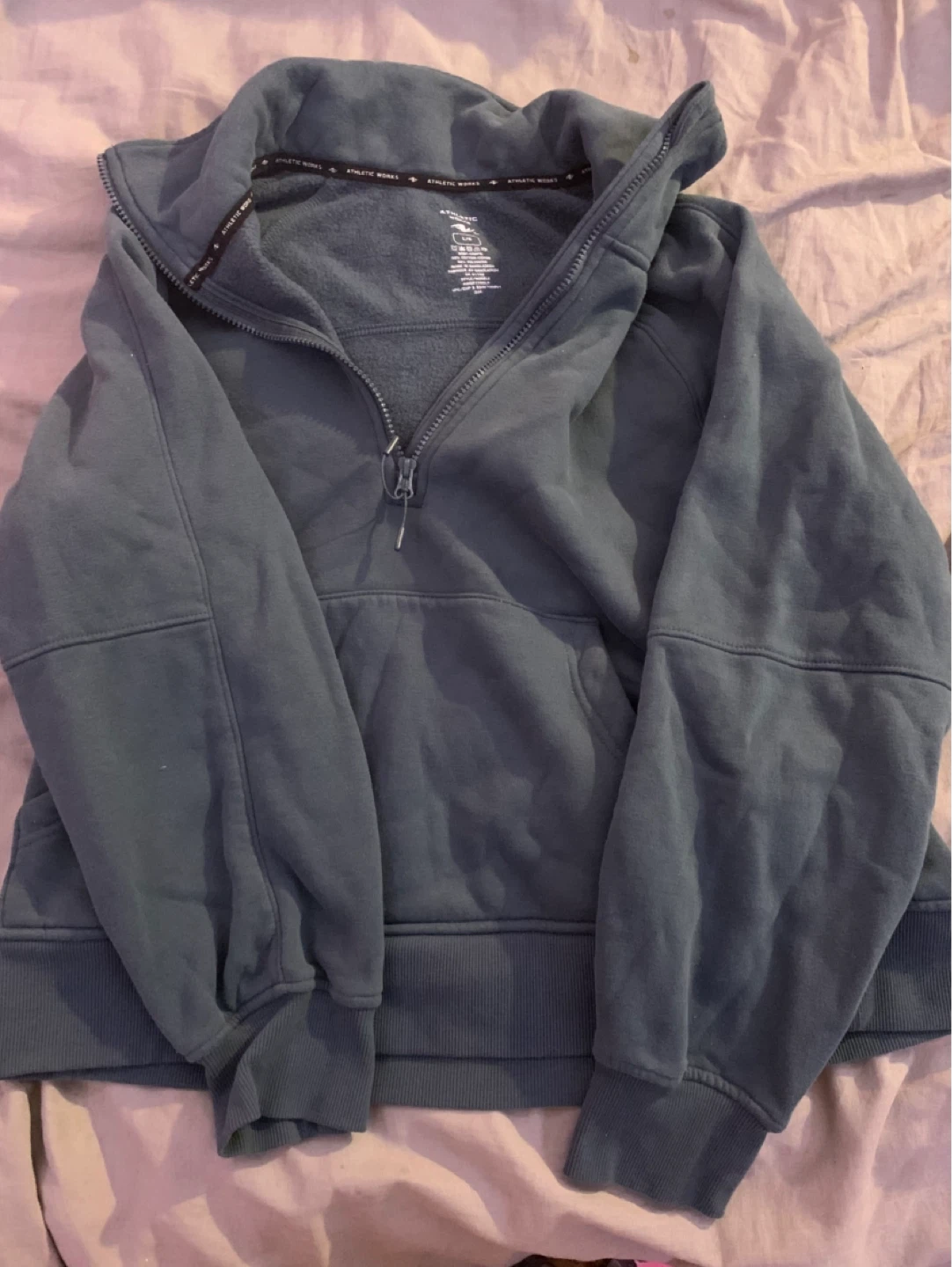 90 Degrees By Reflex Lux Fleece Camila Half Zip Sweatshirt - photo 3