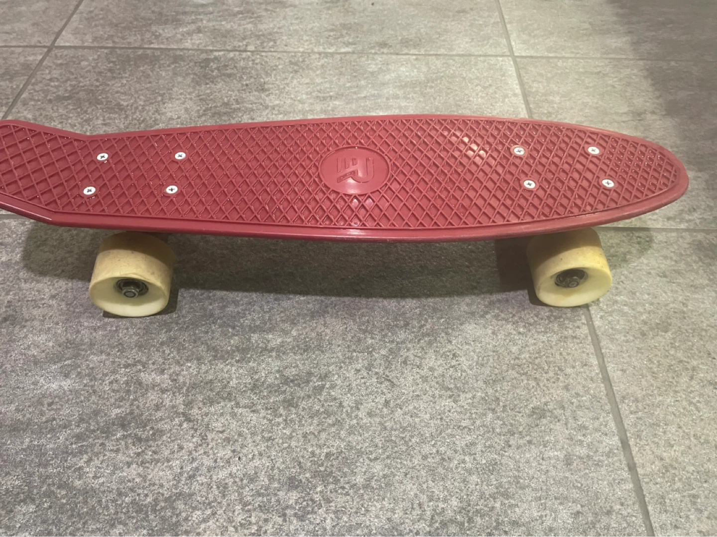 Red Penny Board Skateboard