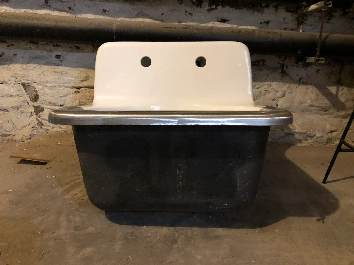 Kohler Vintage White Cast Iron Sink