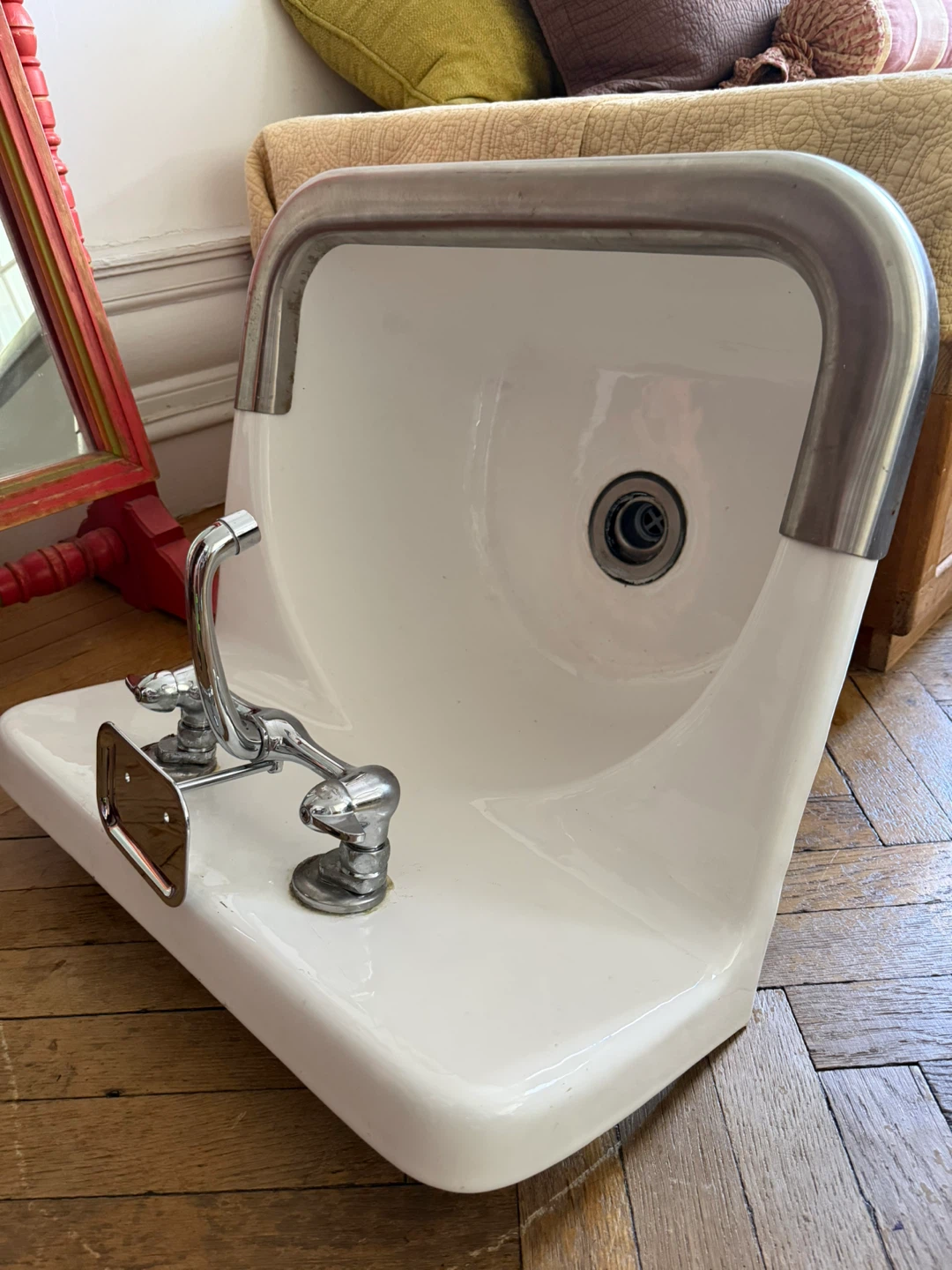 Kohler Vintage White Cast Iron Sink - photo 4