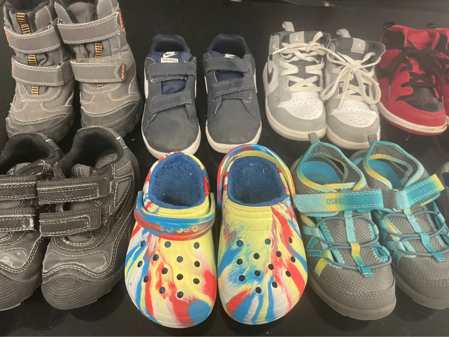Assorted Kids' Shoes - Nike, Adidas, Columbia, OshKosh - photo 2