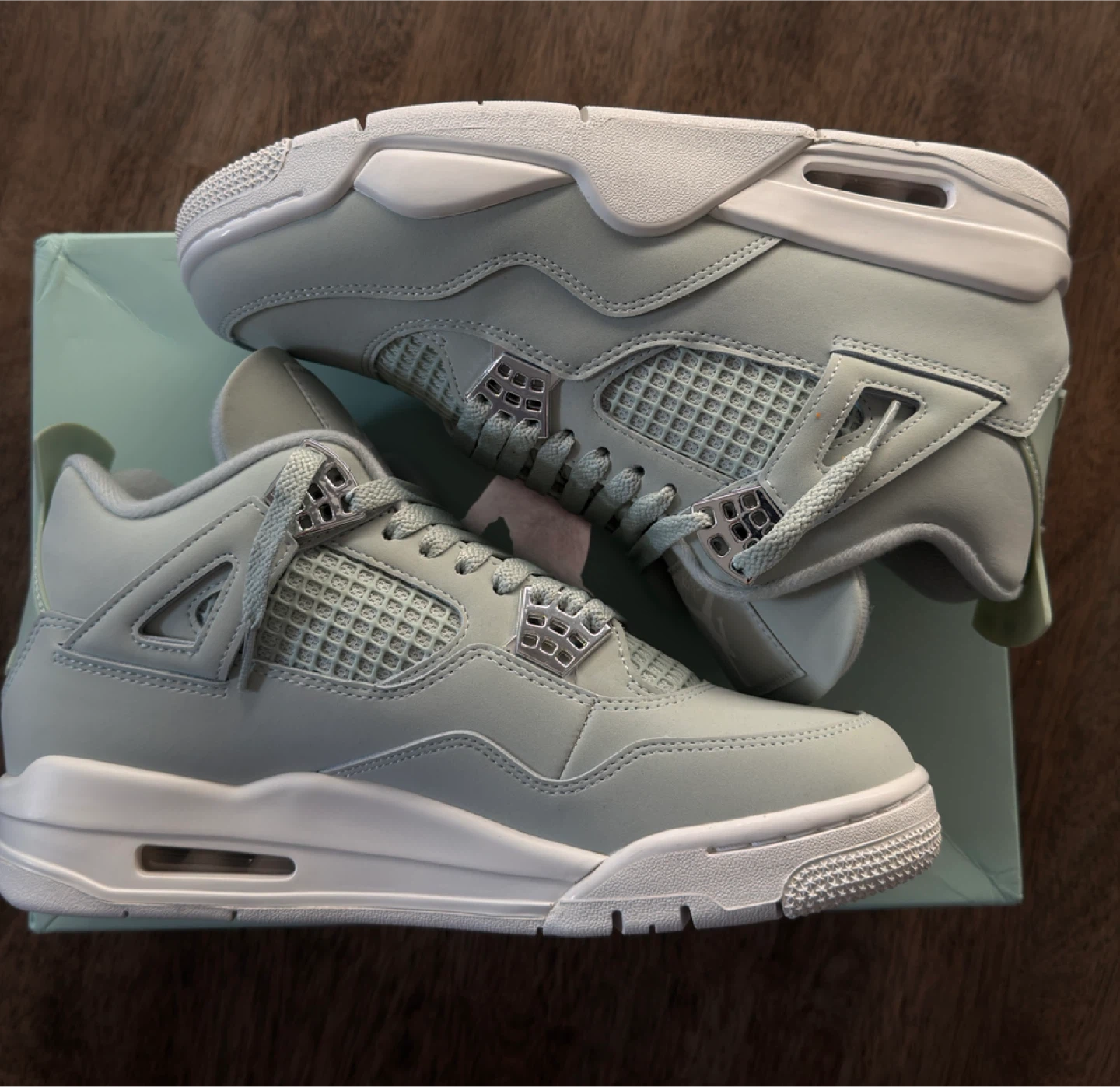 Air Jordan 4 Retro SE (Light Green) - photo 3