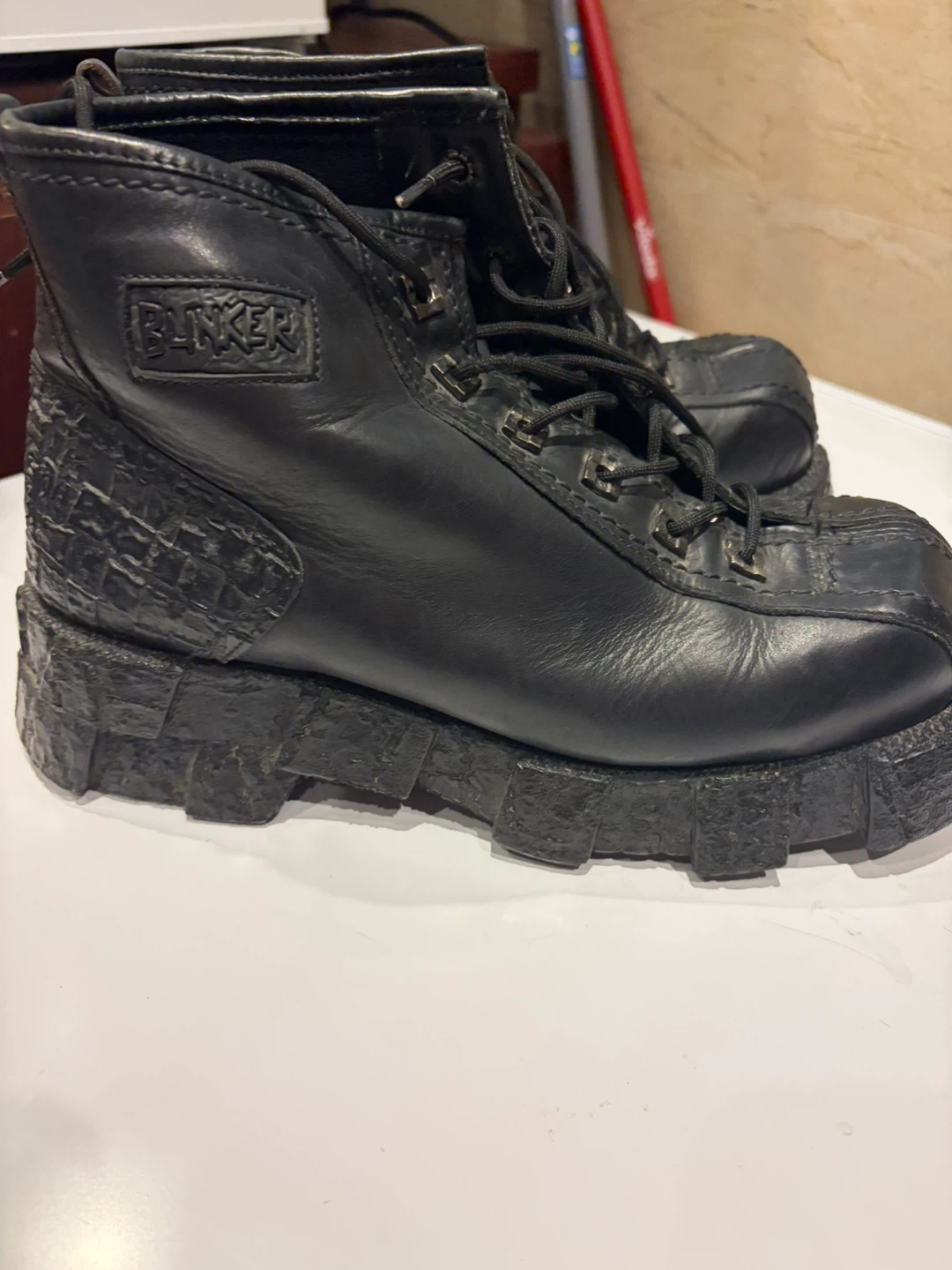 Bunker Black Leather Boots - photo 2